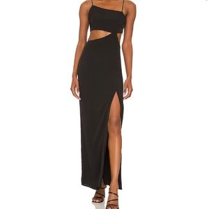 Superdown Black Maxi Dress